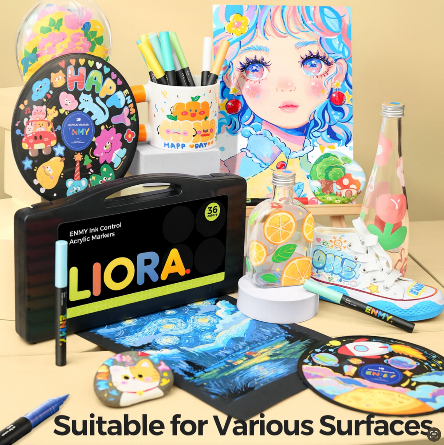 Liora Arts™ - TikTok Viral Satisfying Markers