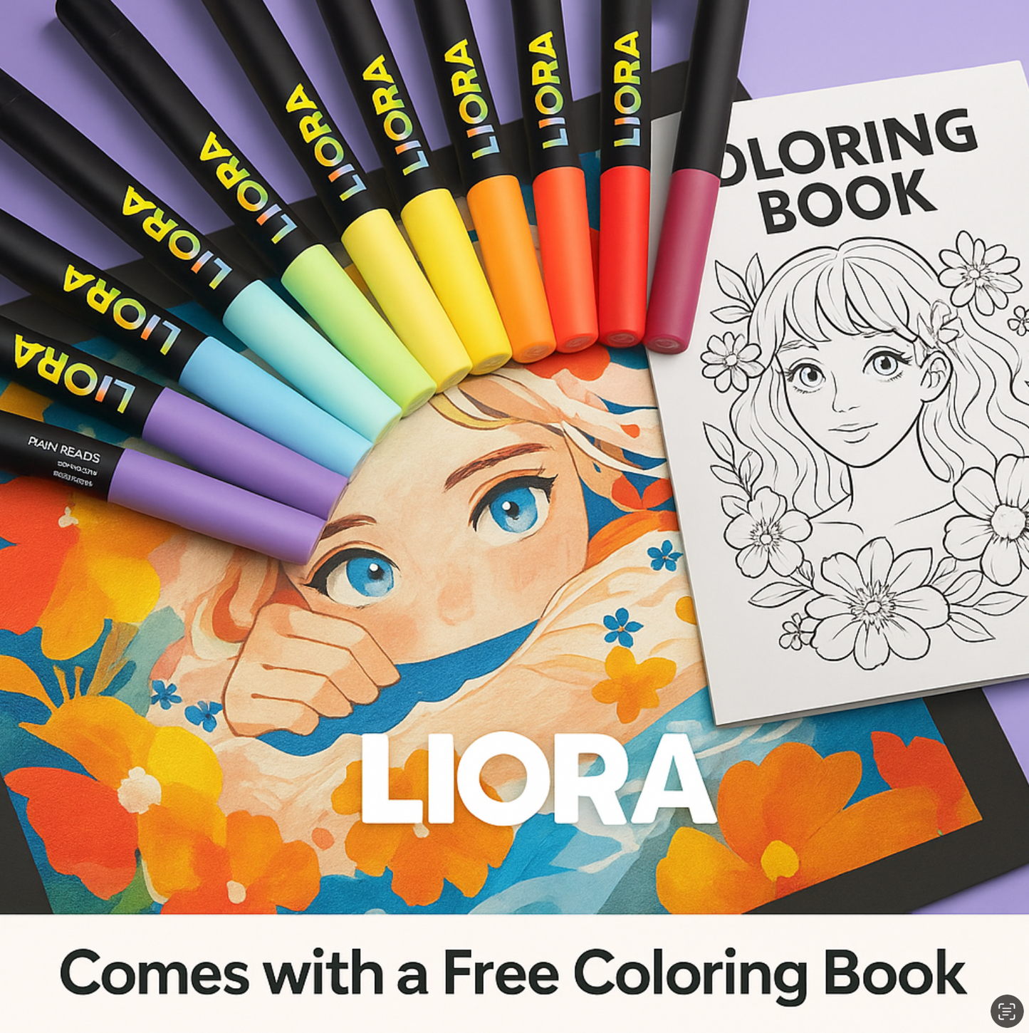 Liora Arts™ - TikTok Viral Satisfying Markers
