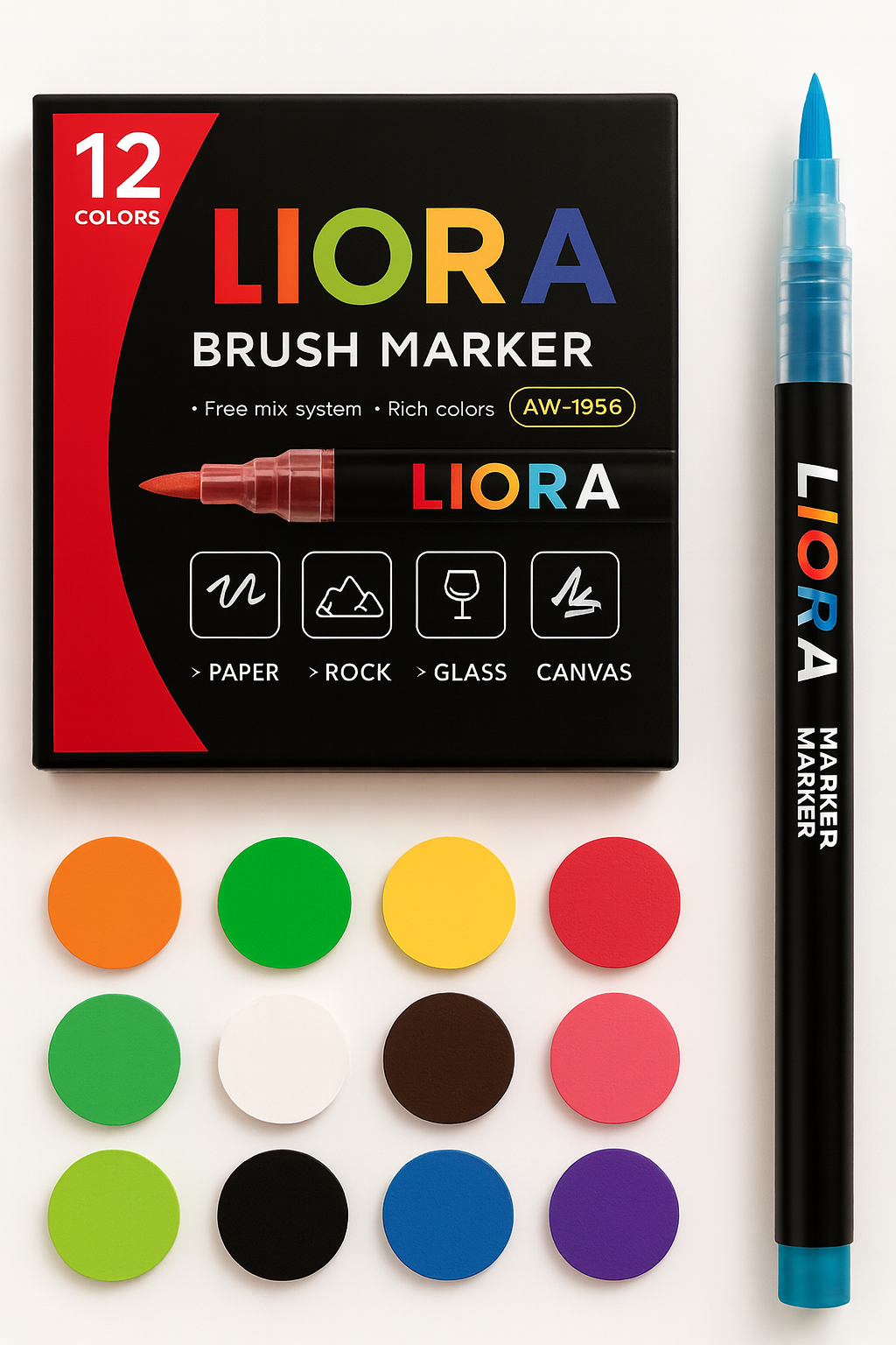 Liora Arts™ - TikTok Viral Satisfying Markers